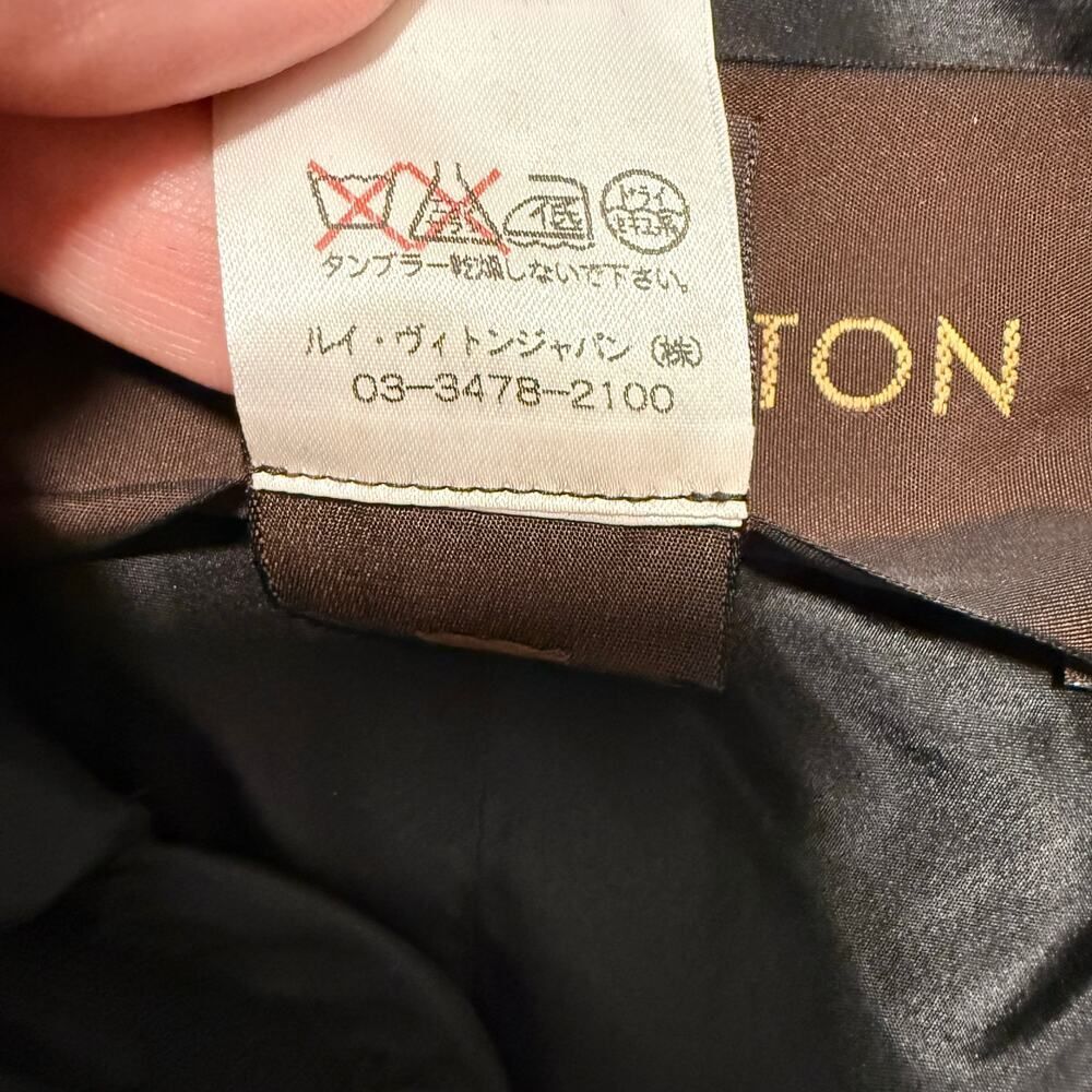 Louis Vuitton Black Wool Cropped Jacket Blazer 38 - Picture 8 of 8